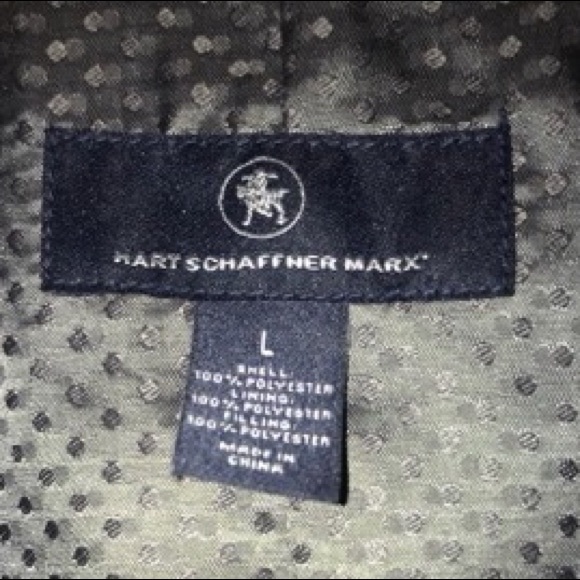 Men’s Hart Schaffner Marx Navy Vest Large - Picture 3 of 4